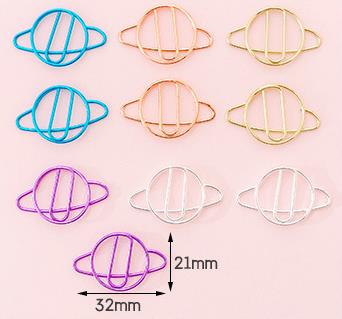 10 pcs/pack cute Mini Paper Clips Kawaii