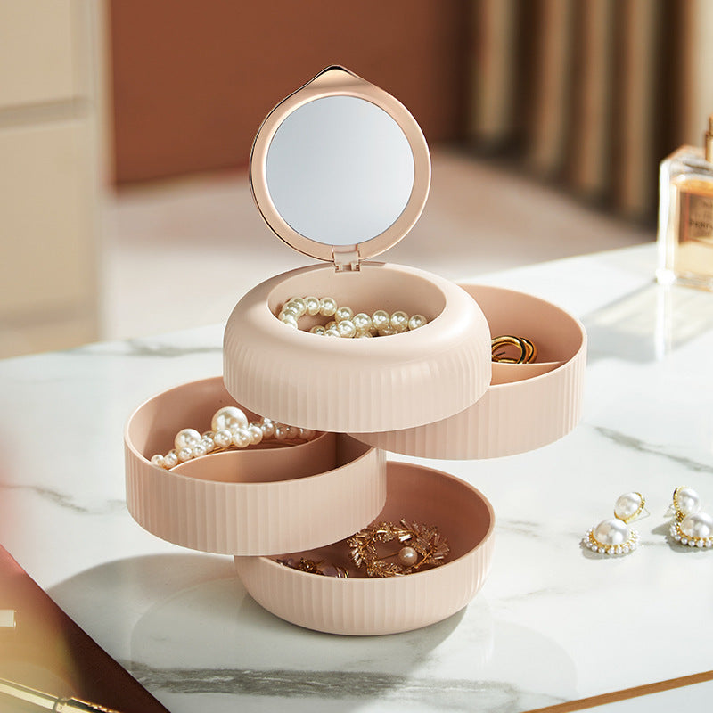 Multi-layer Rotating Jewelry Box