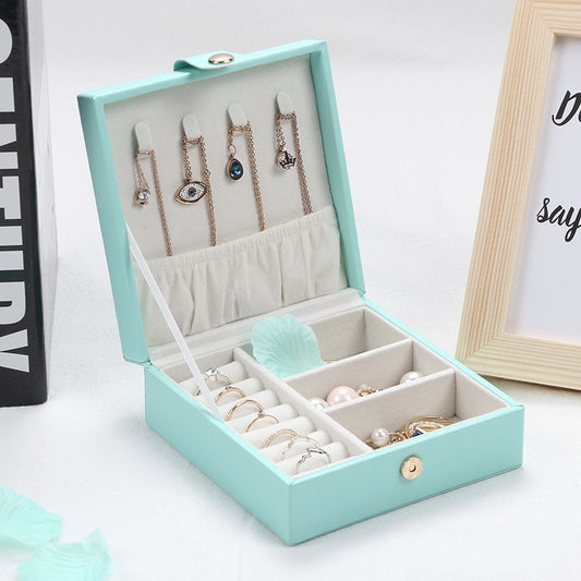 Single-Layer Simple Jewelry Storage Box