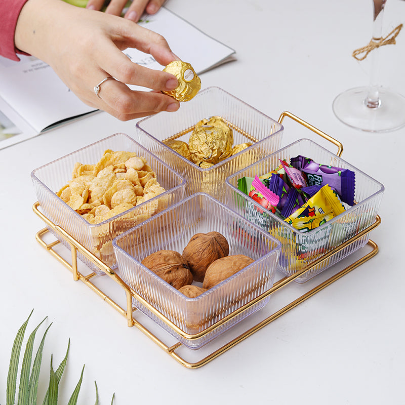 European Plastic Snack Trays