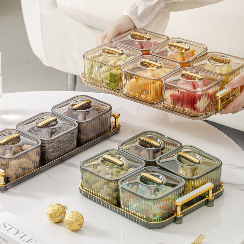 Snacks Transparent Storage Box