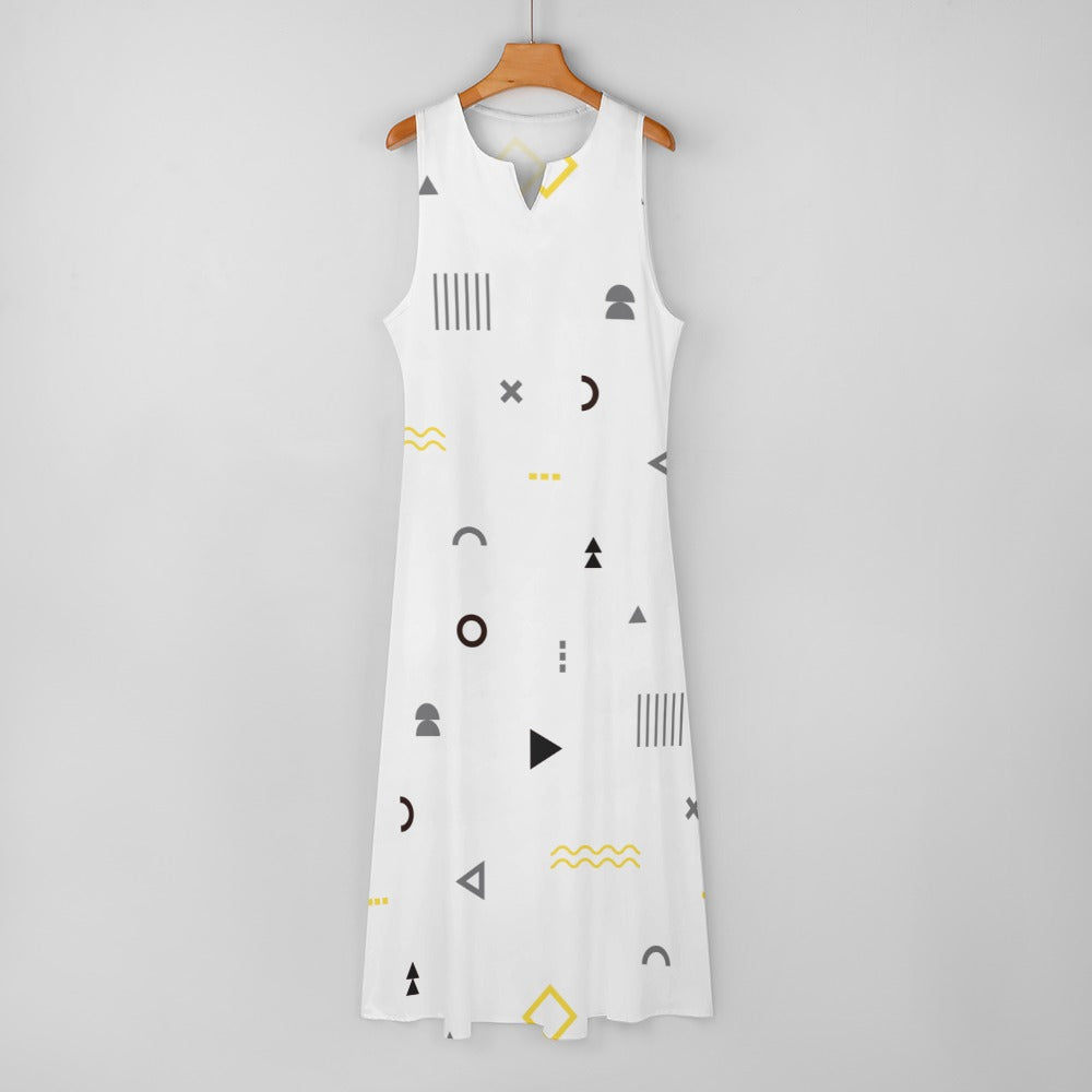 Geometric Long dress S-5XL