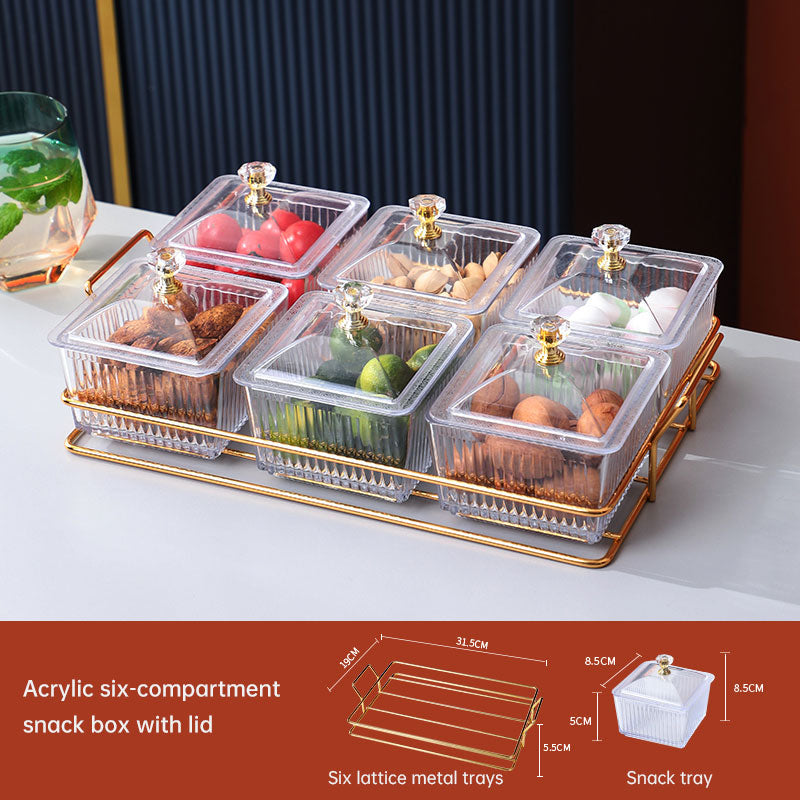 European Plastic Snack Trays