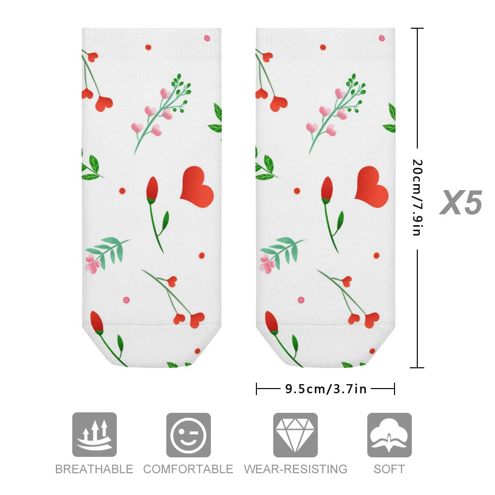 Love at first sight Socks (5 Pairs)