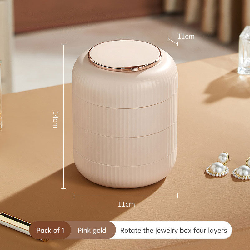 Multi-layer Rotating Jewelry Box