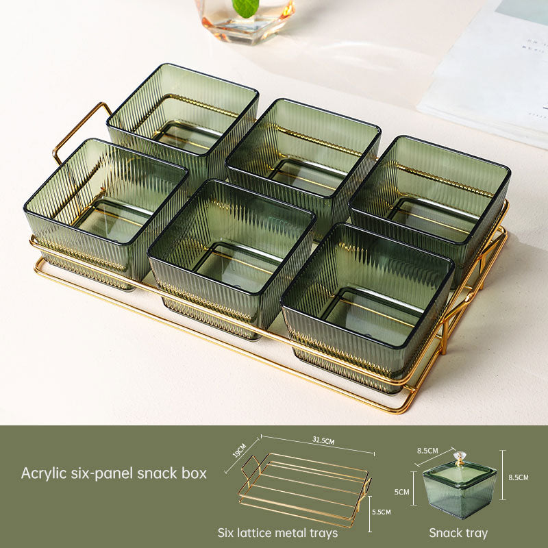 European Plastic Snack Trays