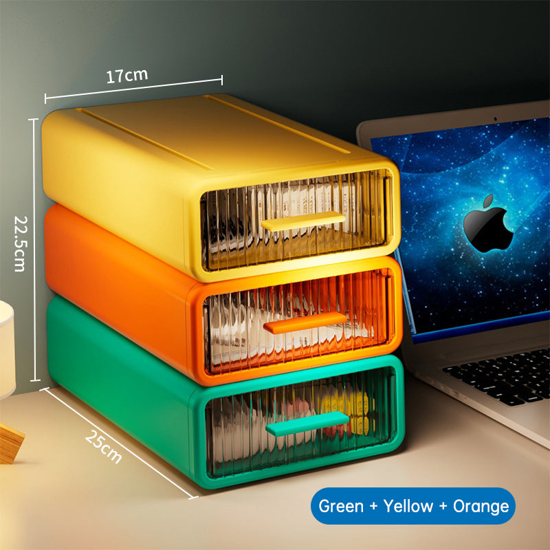 Stackable Office Desk Storage Box