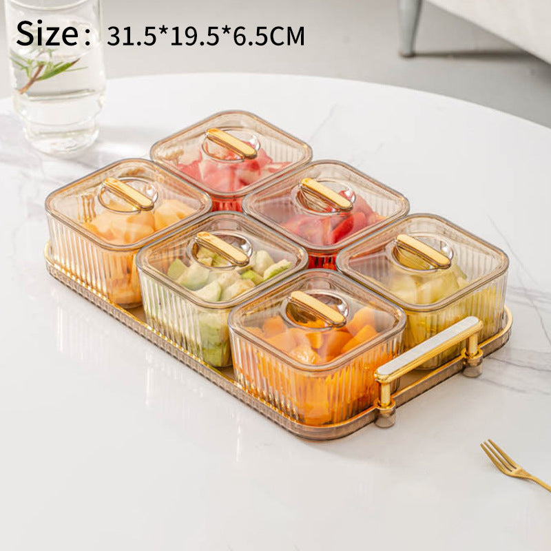 Snacks Transparent Storage Box