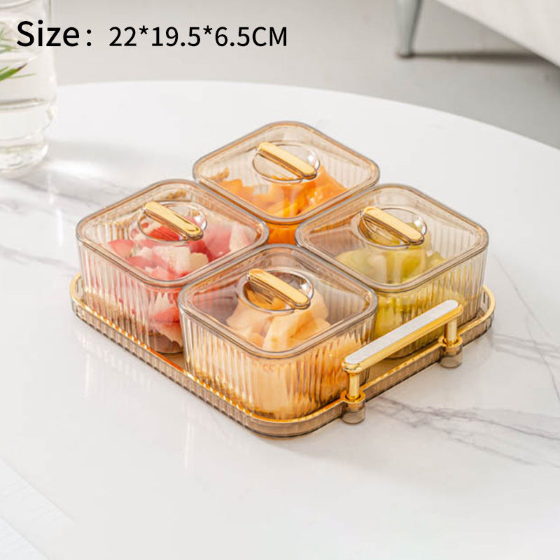 Snacks Transparent Storage Box