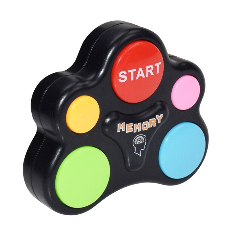 Educational Memory Game Machine with Lights Sounds Toy Interactive Game Memory Training Game Machine Funny Toys for Children