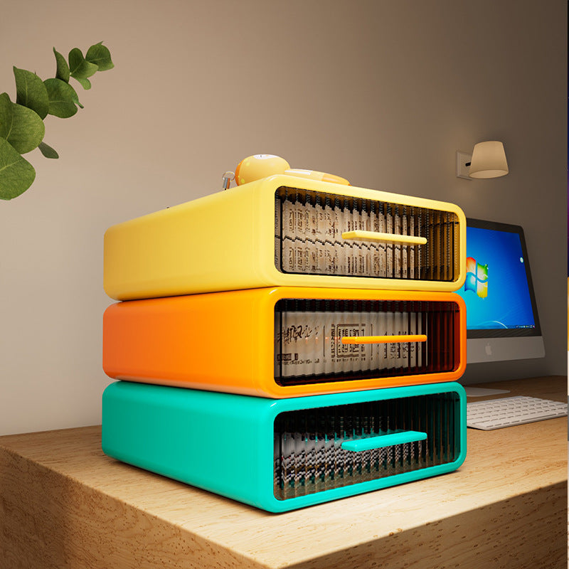 Stackable Office Desk Storage Box