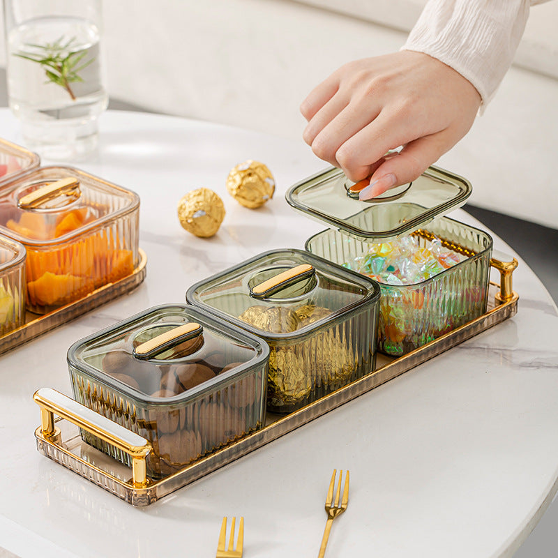 Snacks Transparent Storage Box