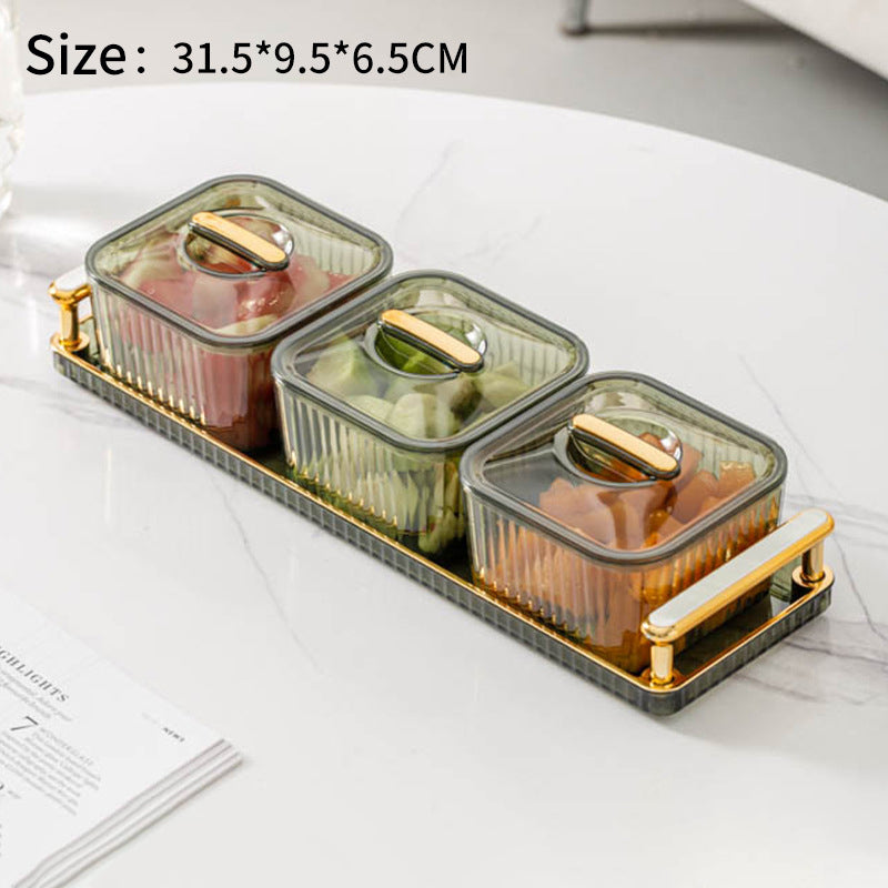 Snacks Transparent Storage Box