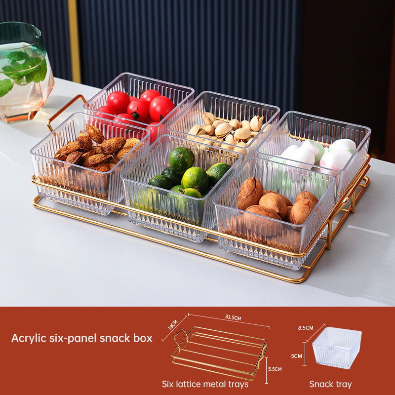 European Plastic Snack Trays