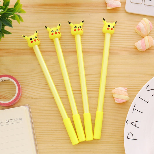 2pc Cartoon Kawaii Cute Plastic Pokemon Gel Pens For Kids