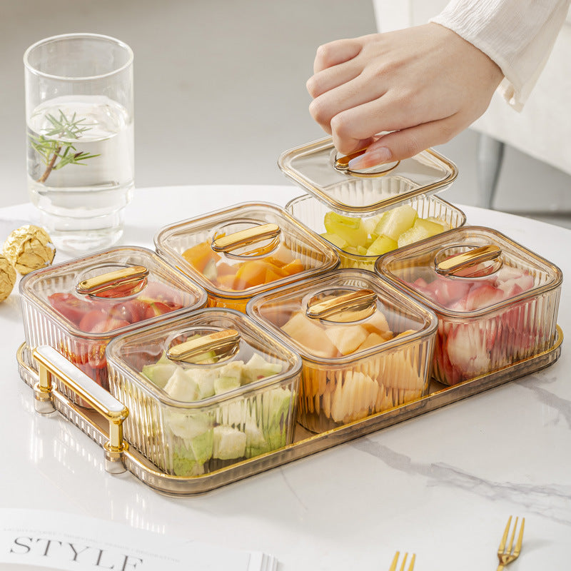 Snacks Transparent Storage Box