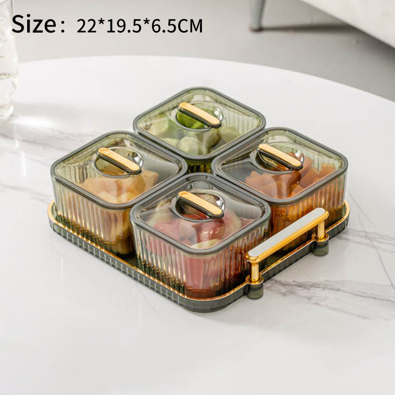 Snacks Transparent Storage Box