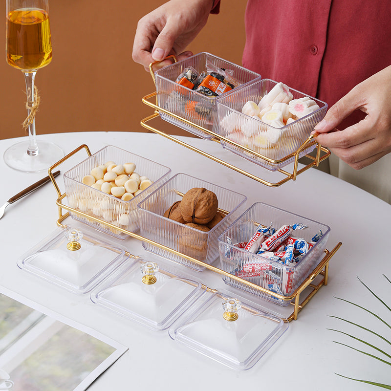 European Plastic Snack Trays