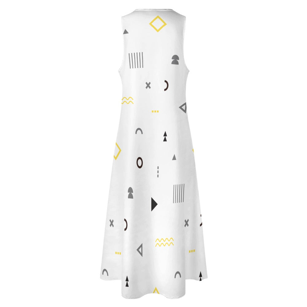 Geometric Long dress S-5XL