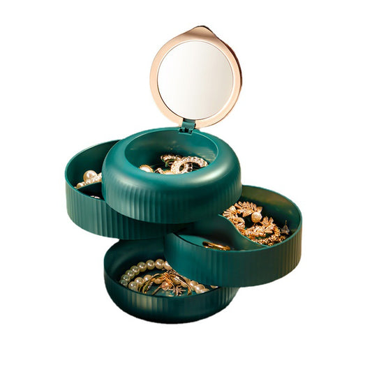 Multi-layer Rotating Jewelry Box