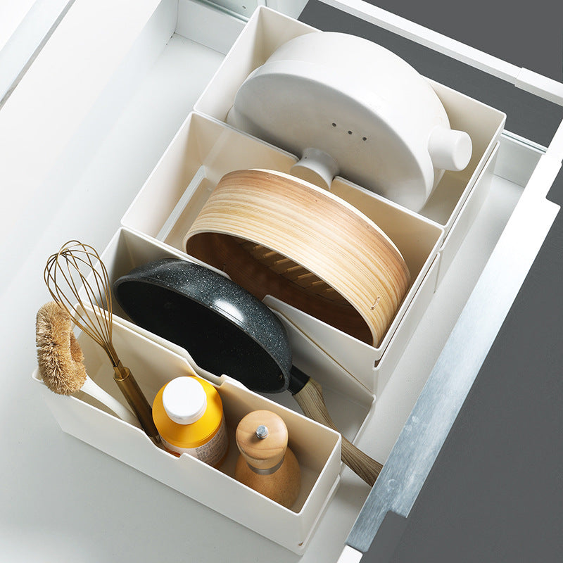 Japanese Storage Box with Partition Storage