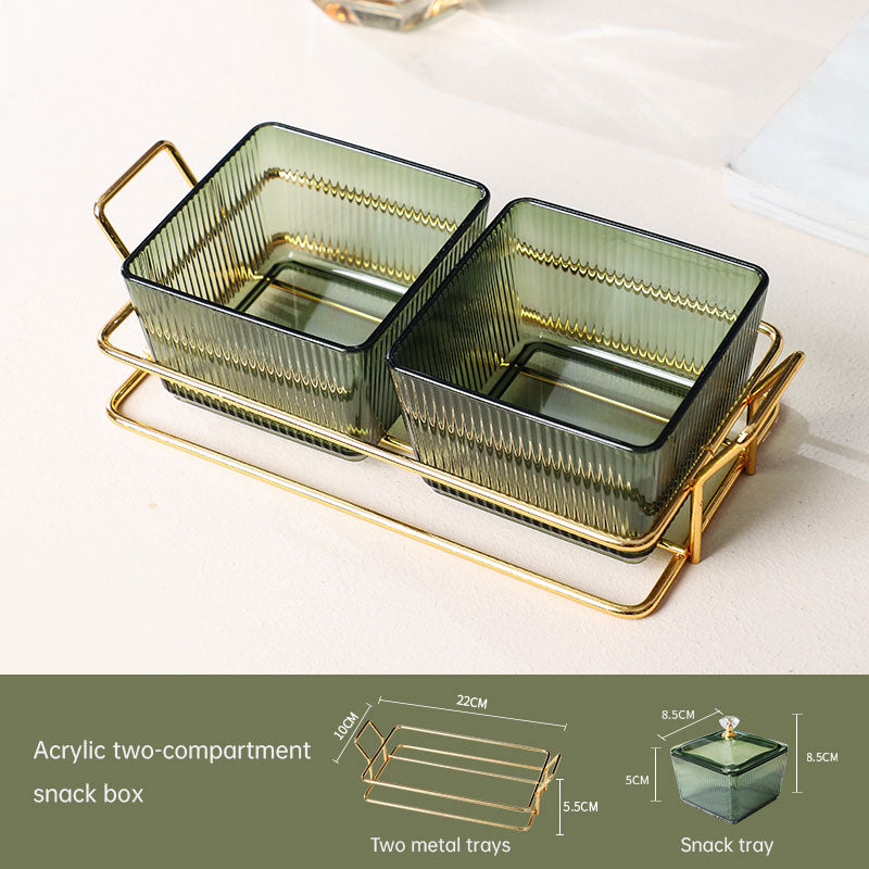 European Plastic Snack Trays