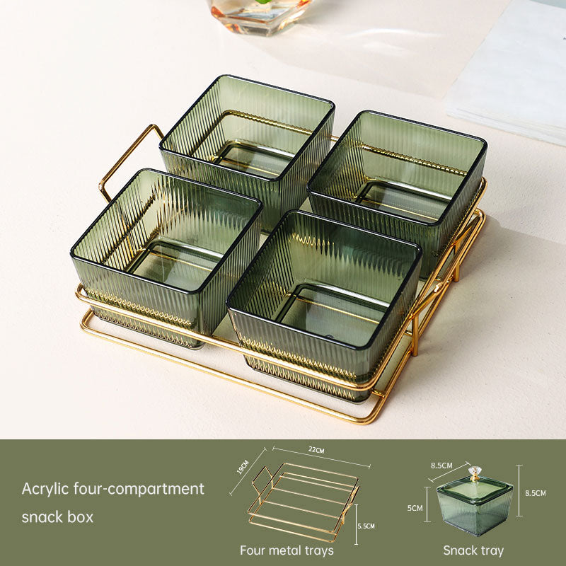 European Plastic Snack Trays