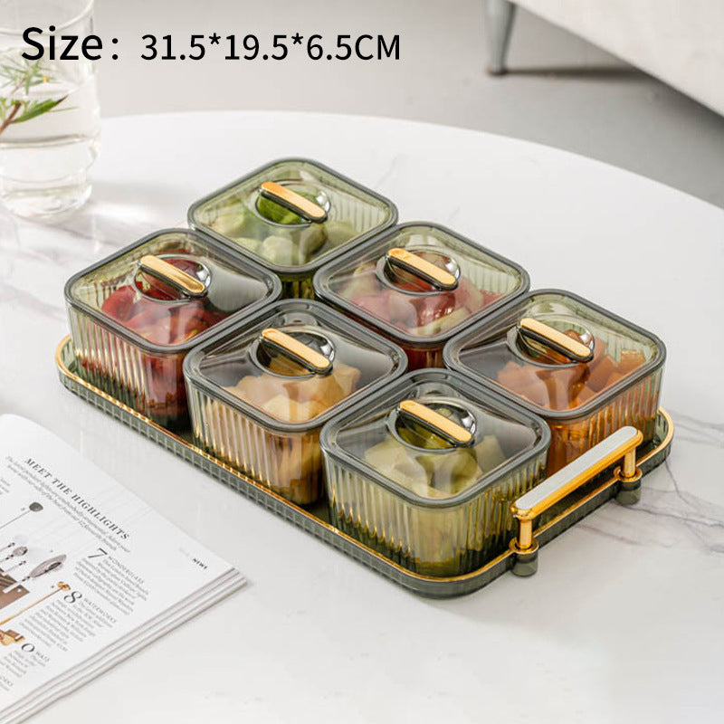 Snacks Transparent Storage Box