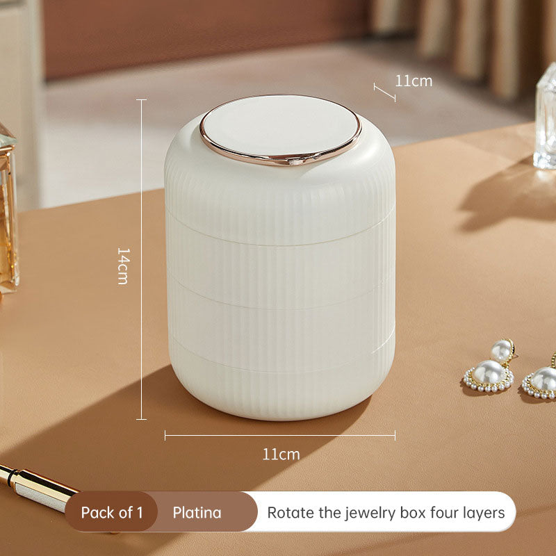 Multi-layer Rotating Jewelry Box