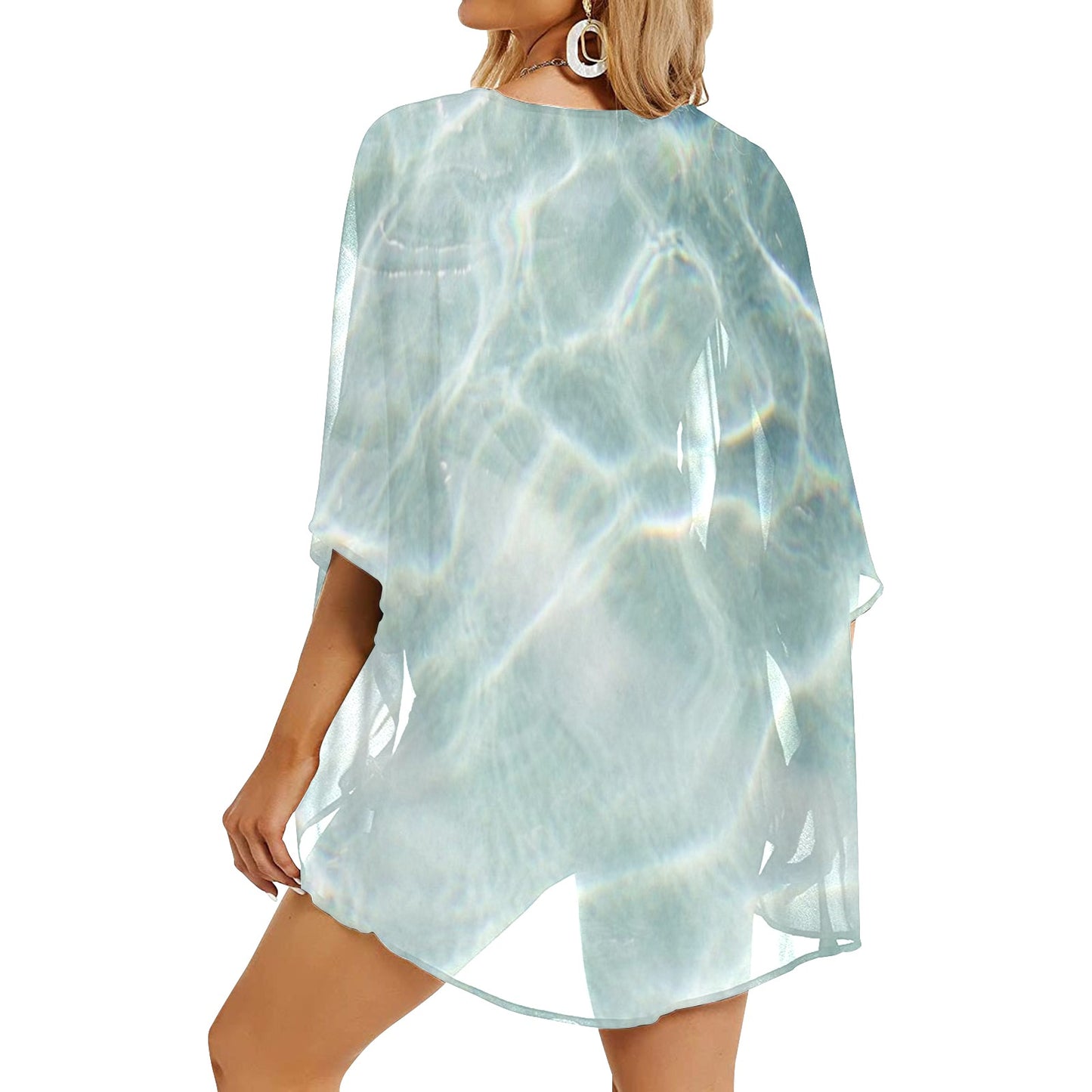 Women's Kimono Chiffon Cover Up (H51)